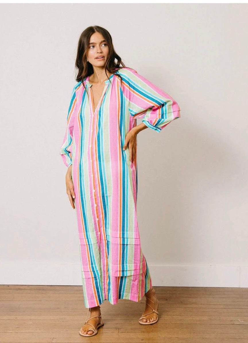 Castaway Stripe Cleo Dress
