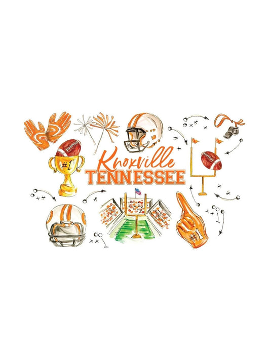 Tailgates in Knoxville Mega Mug 40oz