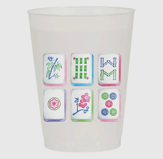 Mahjong Tile Cups