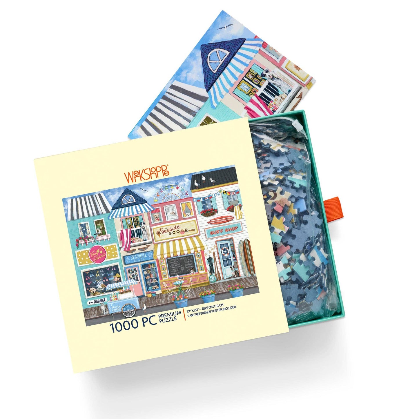 Beach Boardwalk 1000 Piece Summer Puzzle