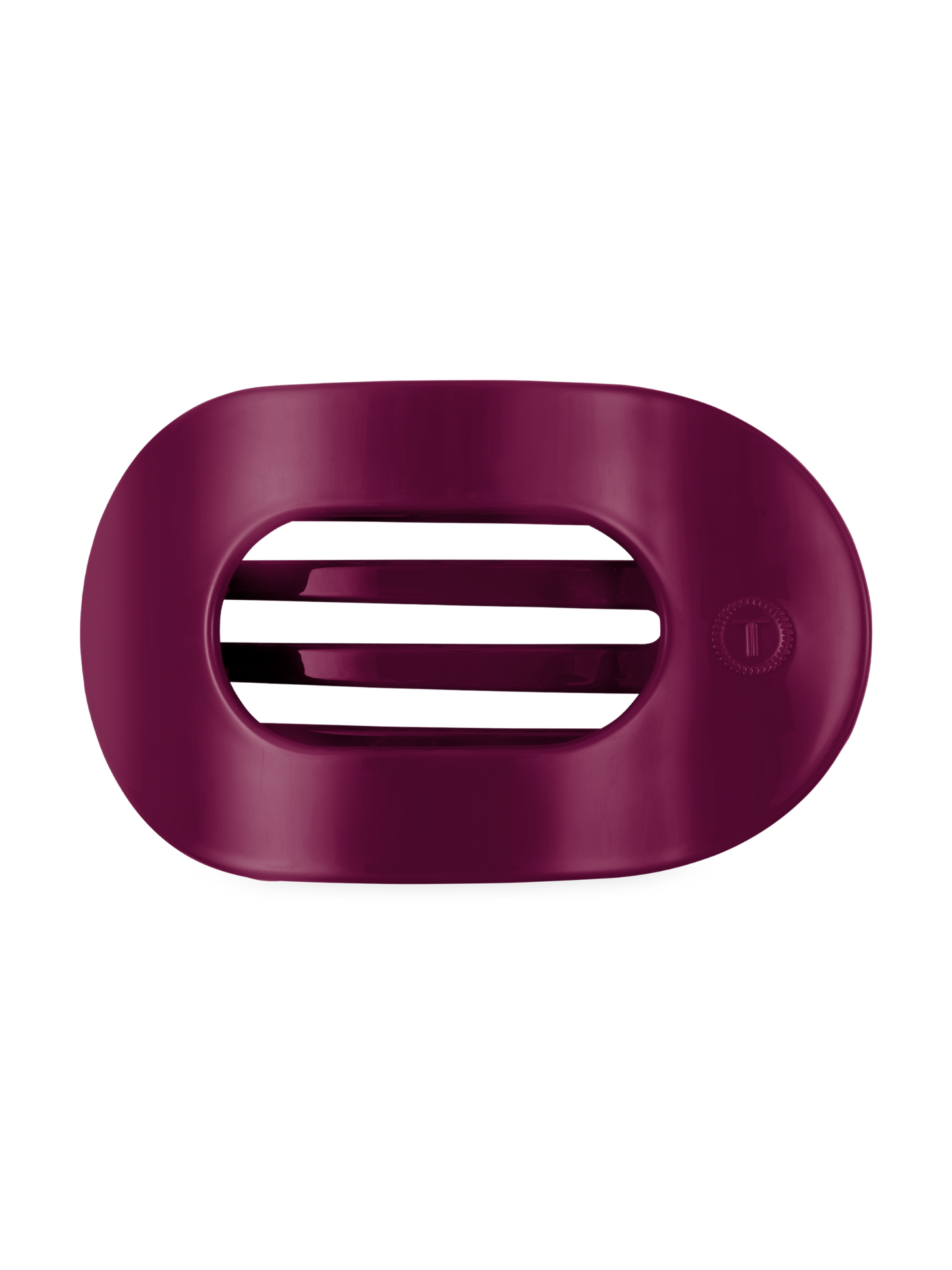 Mulberry Large Flat Round Hair Clip
