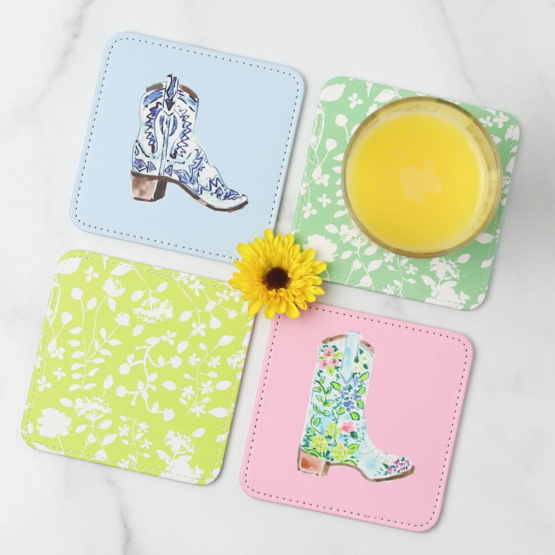 Rodeo Coasters Set of 4 - Thumbnail 2