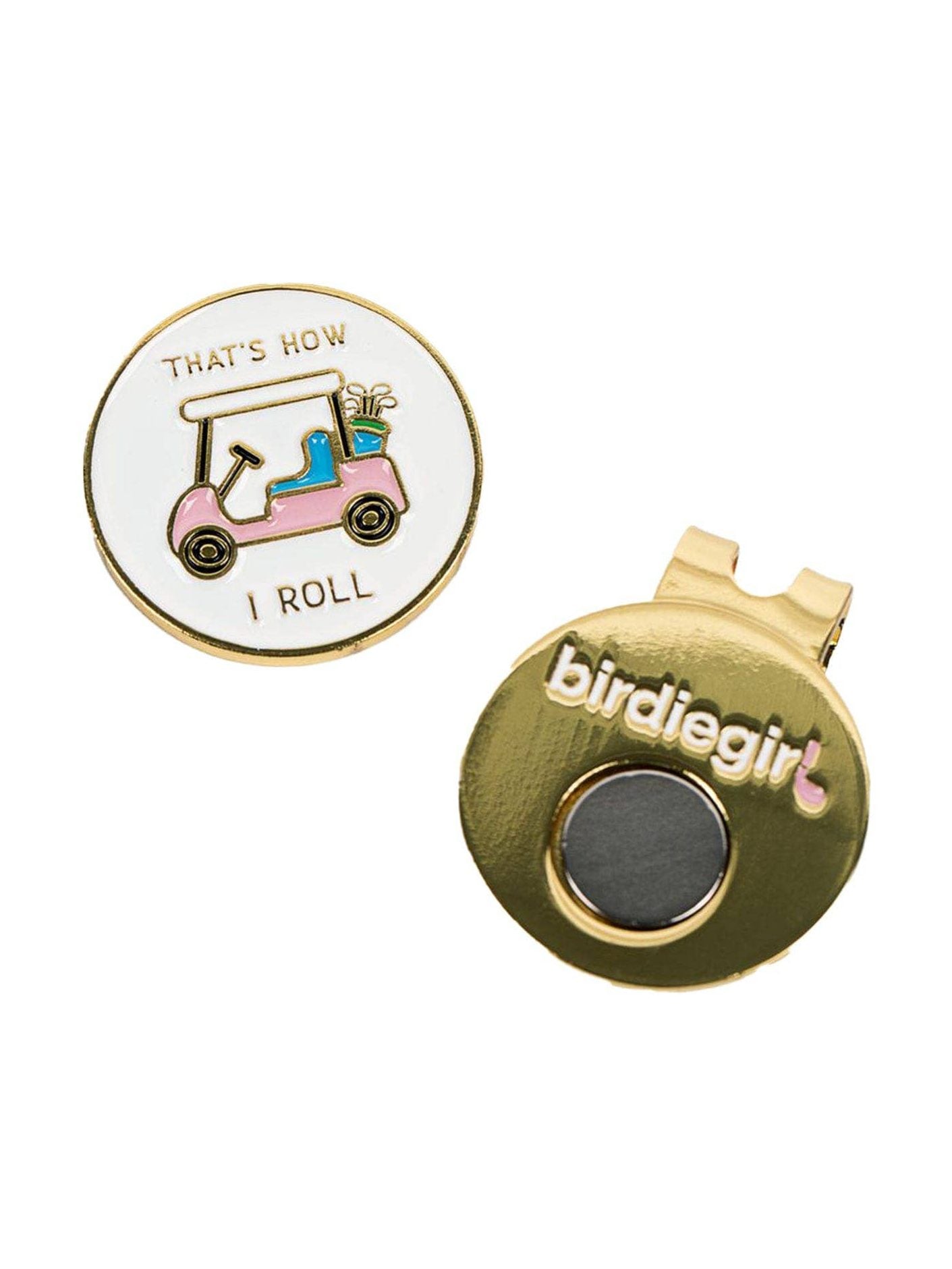 Sassy Women's Golf Ball Marker Collection (set of 4) with Hat Clip