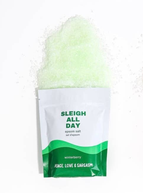 Sleigh All Day Holiday Epsom Salt Bath Soak