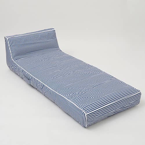 Luxe Lie-On Lounger Float Le Weekend Navy