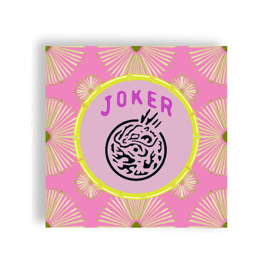 Mahjong Psychedelic Joker 24ct Cocktail Napkins (3ply)