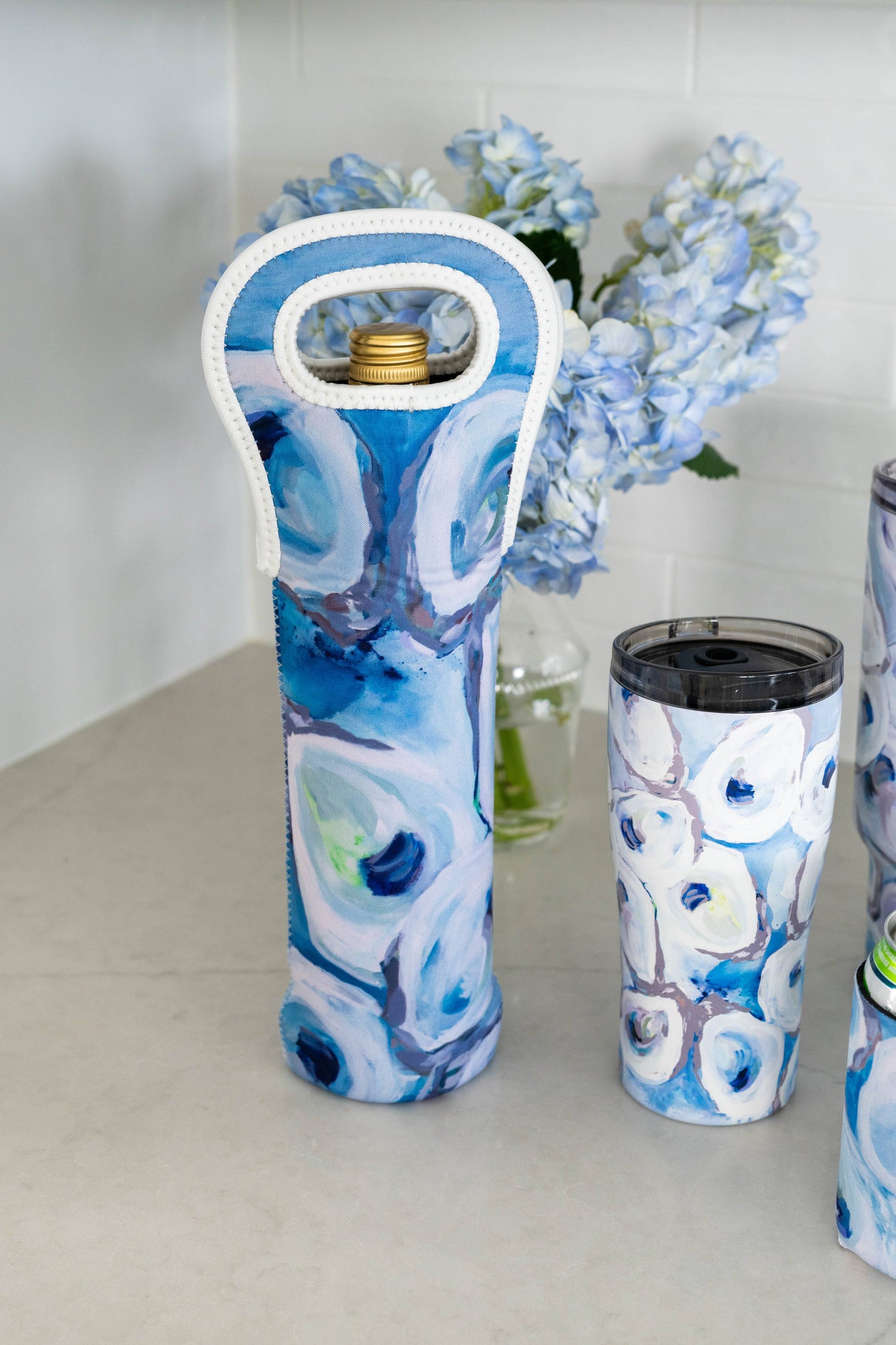 Wine Tote - Ebb and Flow