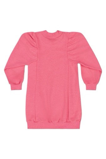 Neon Pink Sweat Dress