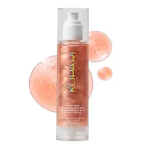 Kopari Rose Gold Sun Shield Body Glow SPF 45