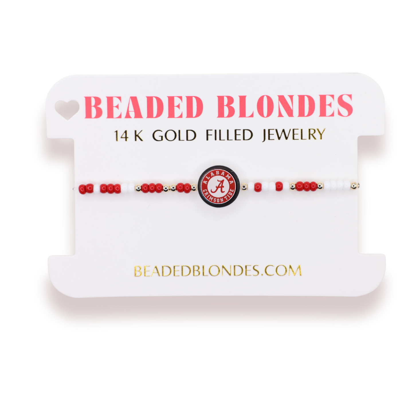 Alabama Logo Flip Bracelet on Color