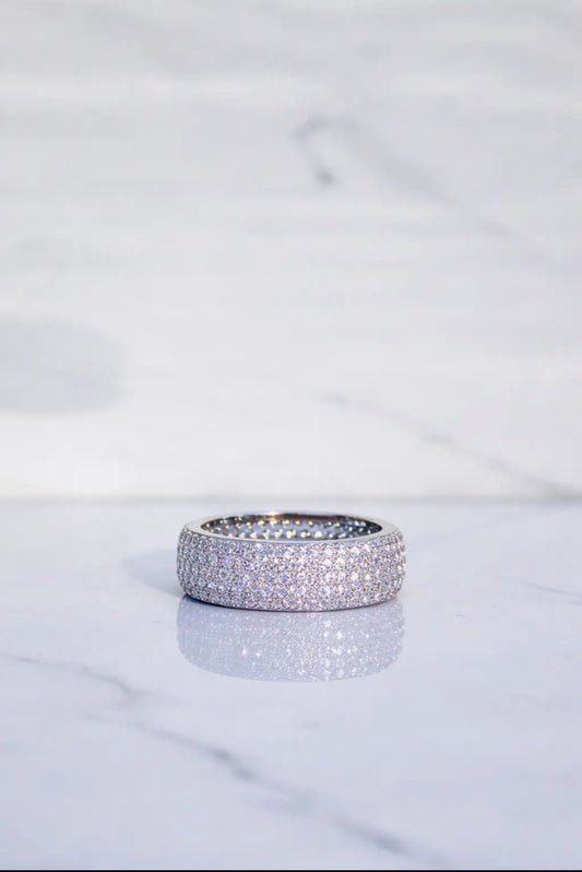 Mini Billionaire Ring-Silver