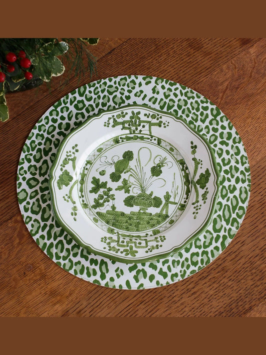 VIDA Faenza 9" Salad Plates Set of 4 - Green