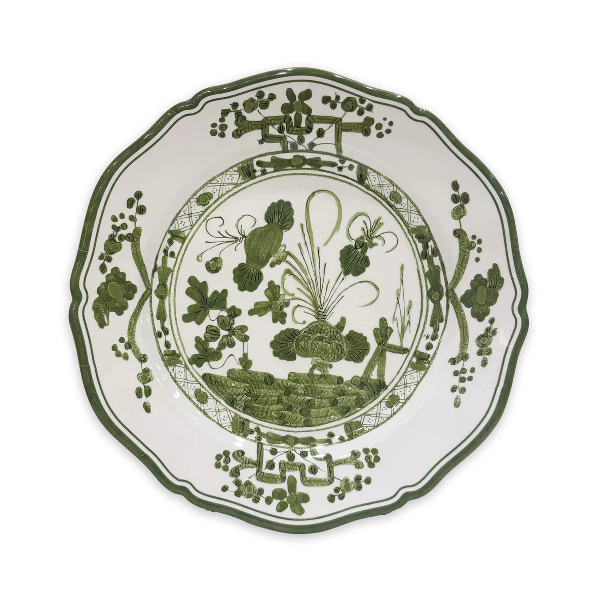 VIDA Faenza 9" Salad Plates Set of 4 - Green