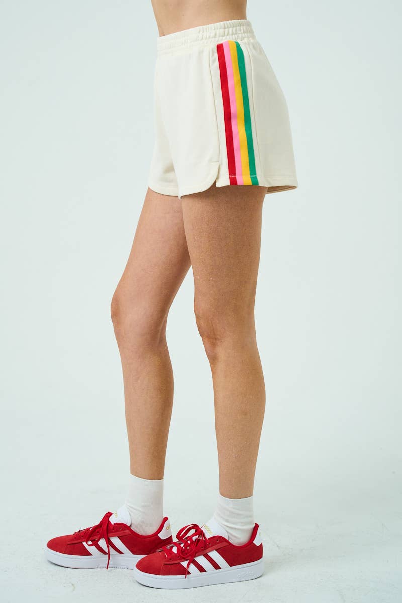 Colorful Striped Summer Shorts