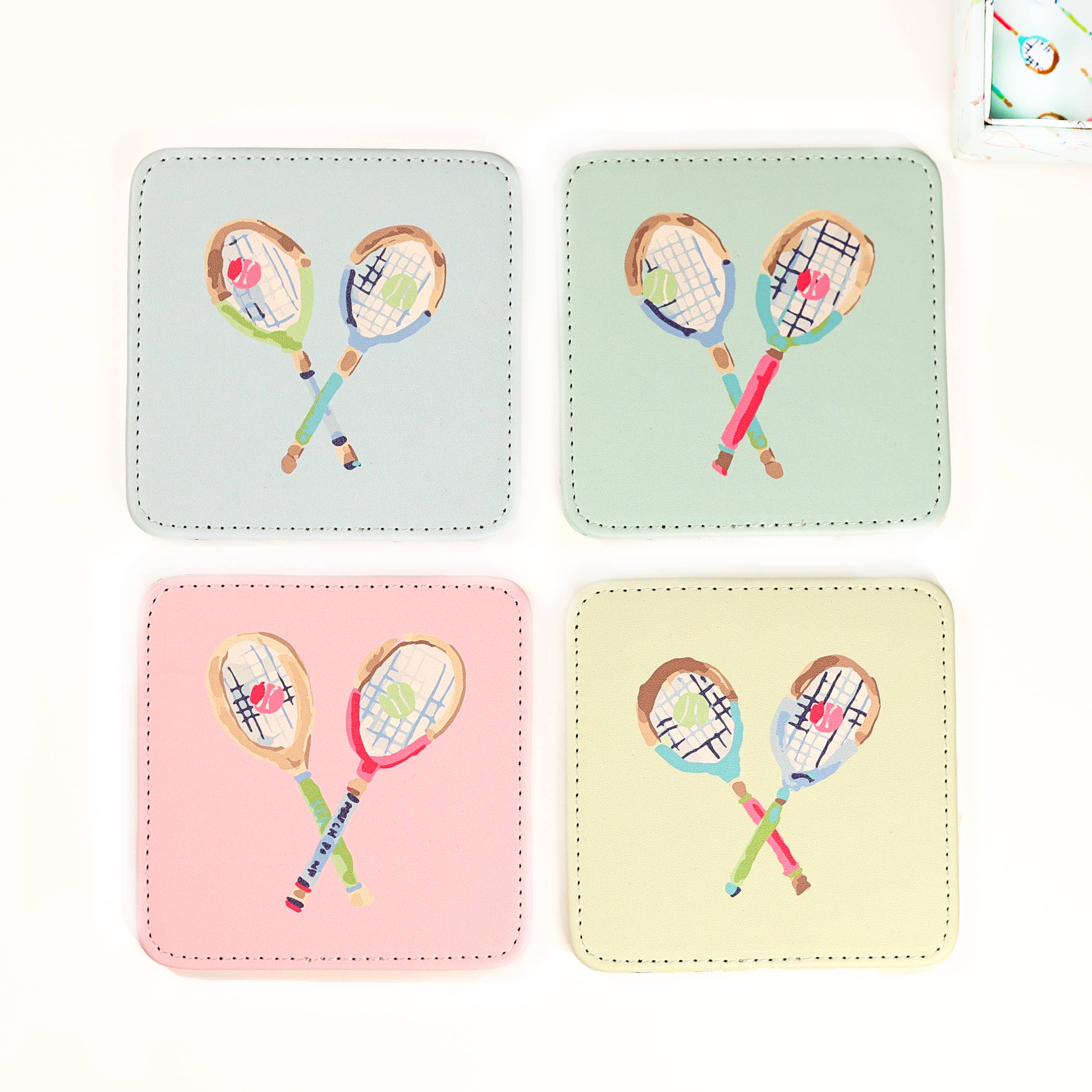 Serve It Up Coasters Set of 4