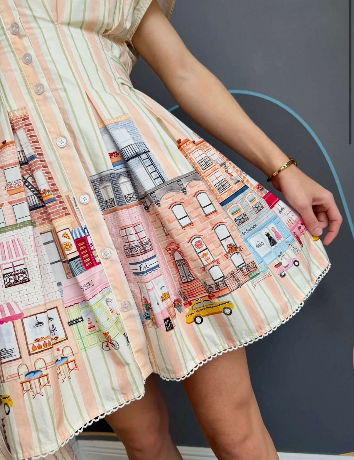 Athena Mini Shirt Dress