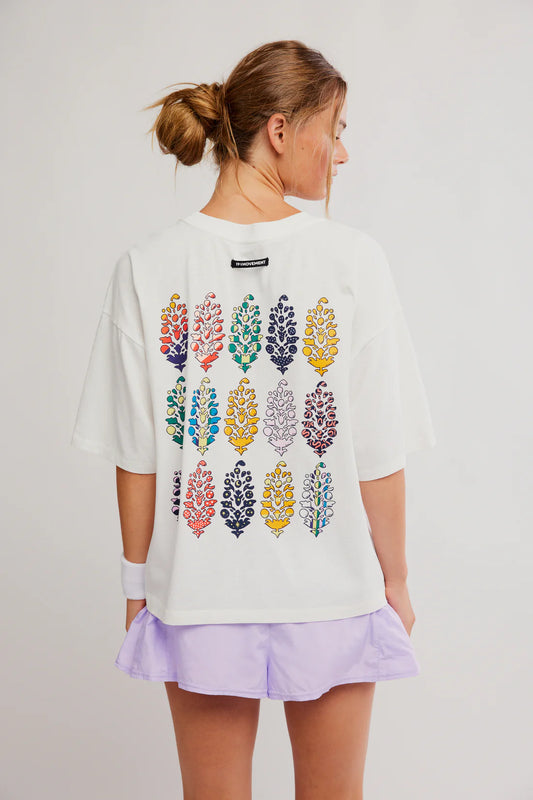 Logo Tackle Tee - Urban White