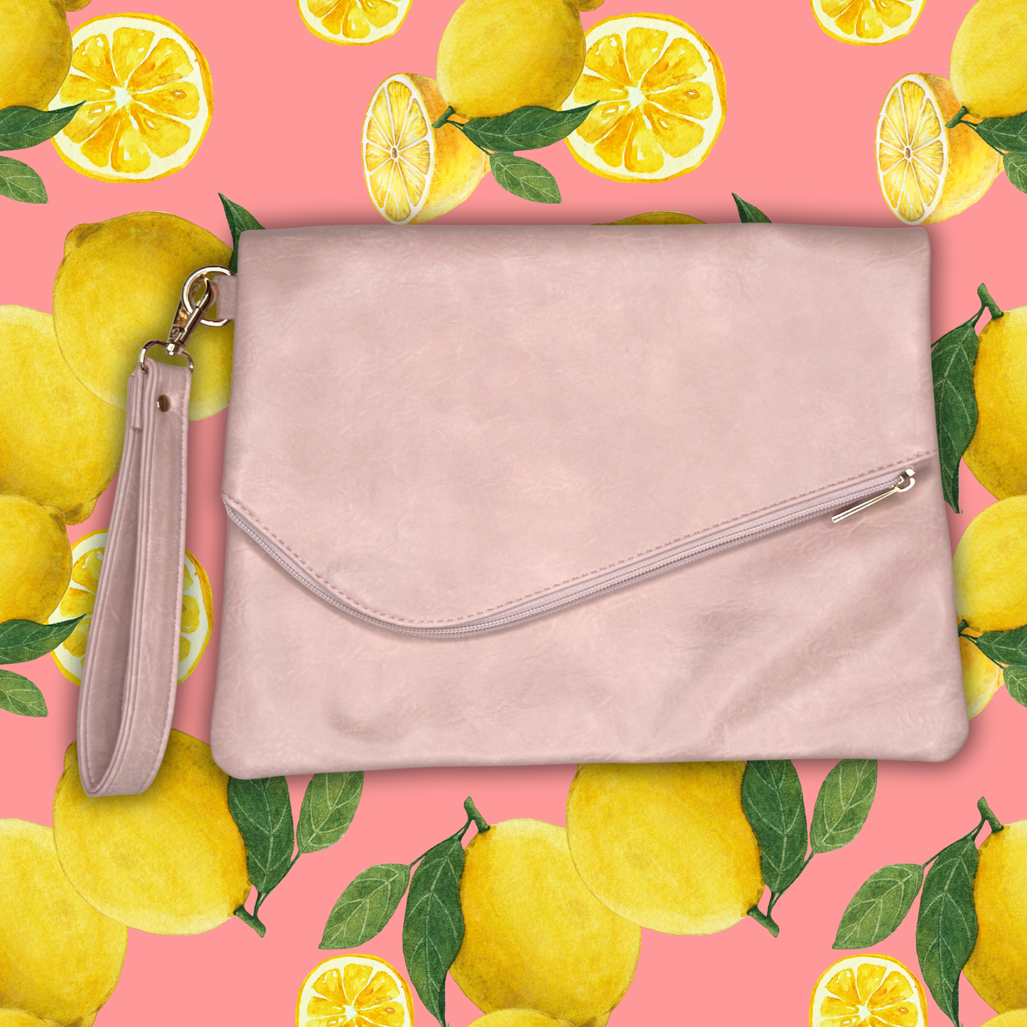 Beaufain Clutch- Pink