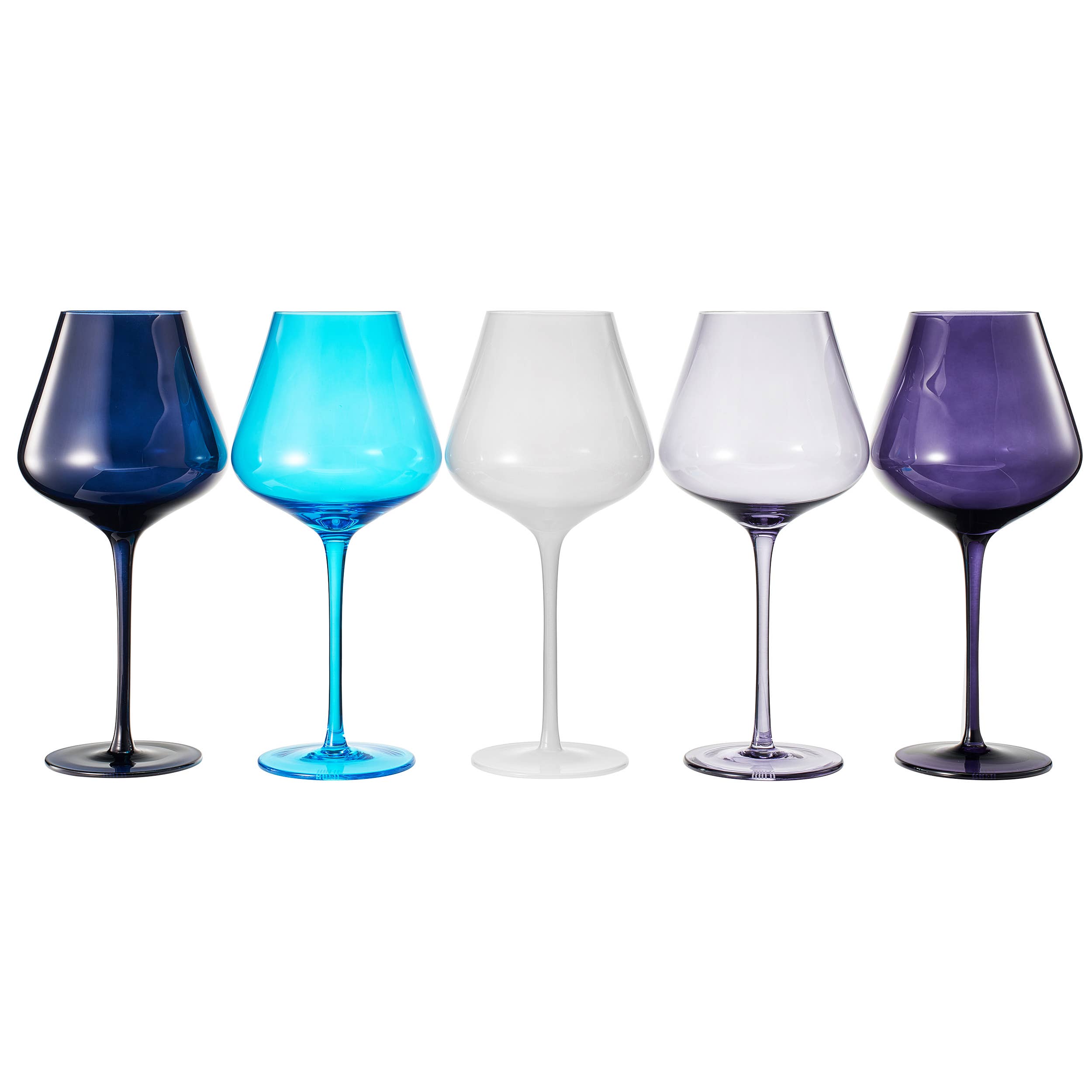 Colors of Santorini, City Wine Glassware - Thumbnail 2