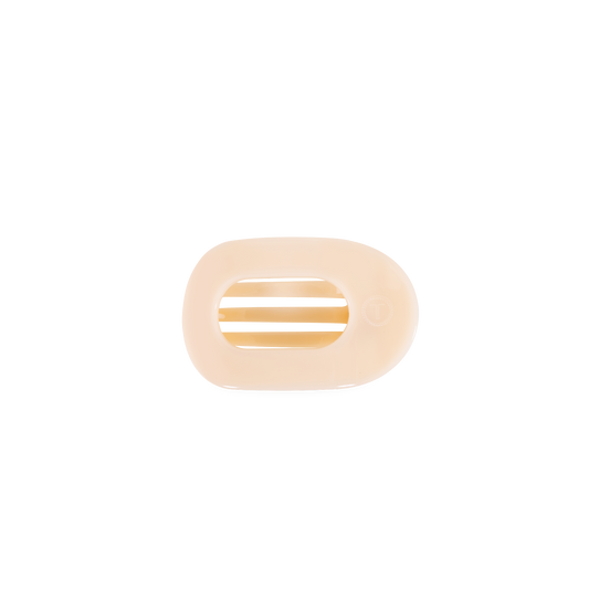 Almond Beige | Tiny | Flat Round Clip