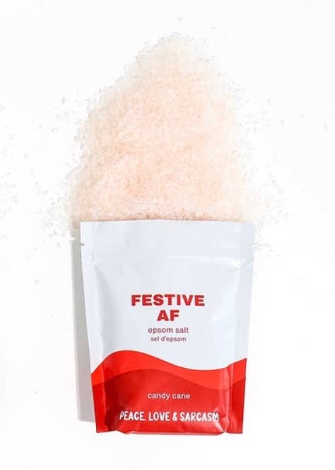 Festive AF Holiday Epsom Salt Bath Soak