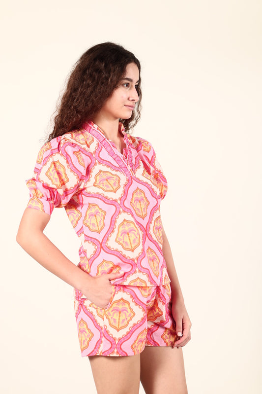 Isa Shorts - Palm Mirage