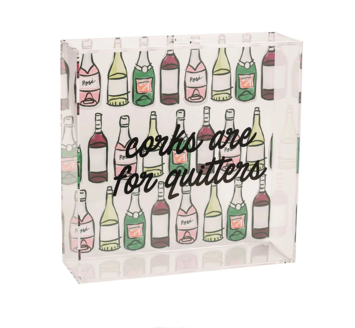 Acrylic Cork Display