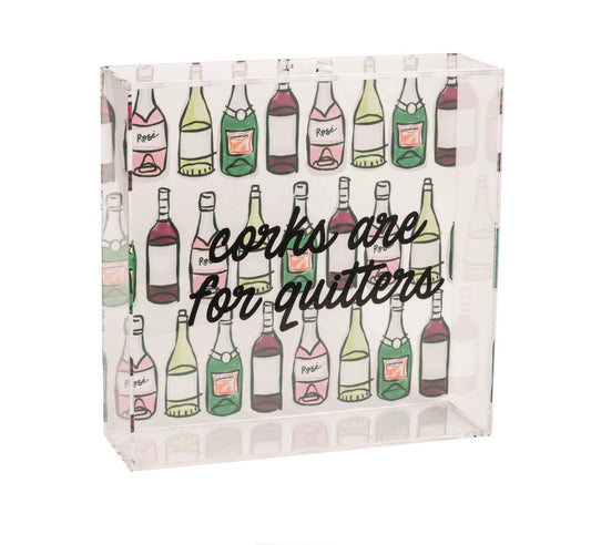 Acrylic Cork Display