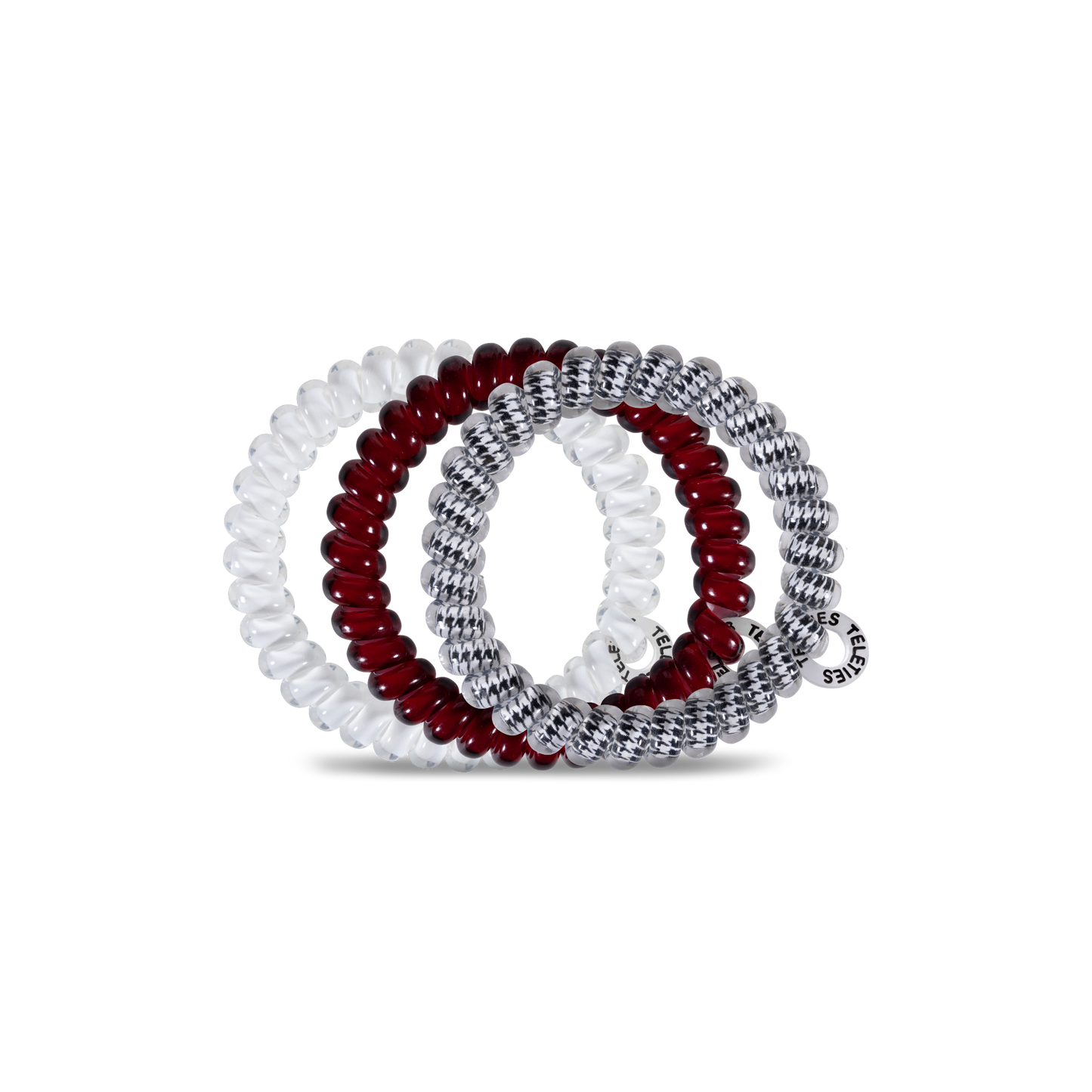 Spiral Hair Coils | Small | Univ. of Alabama Hair Ties