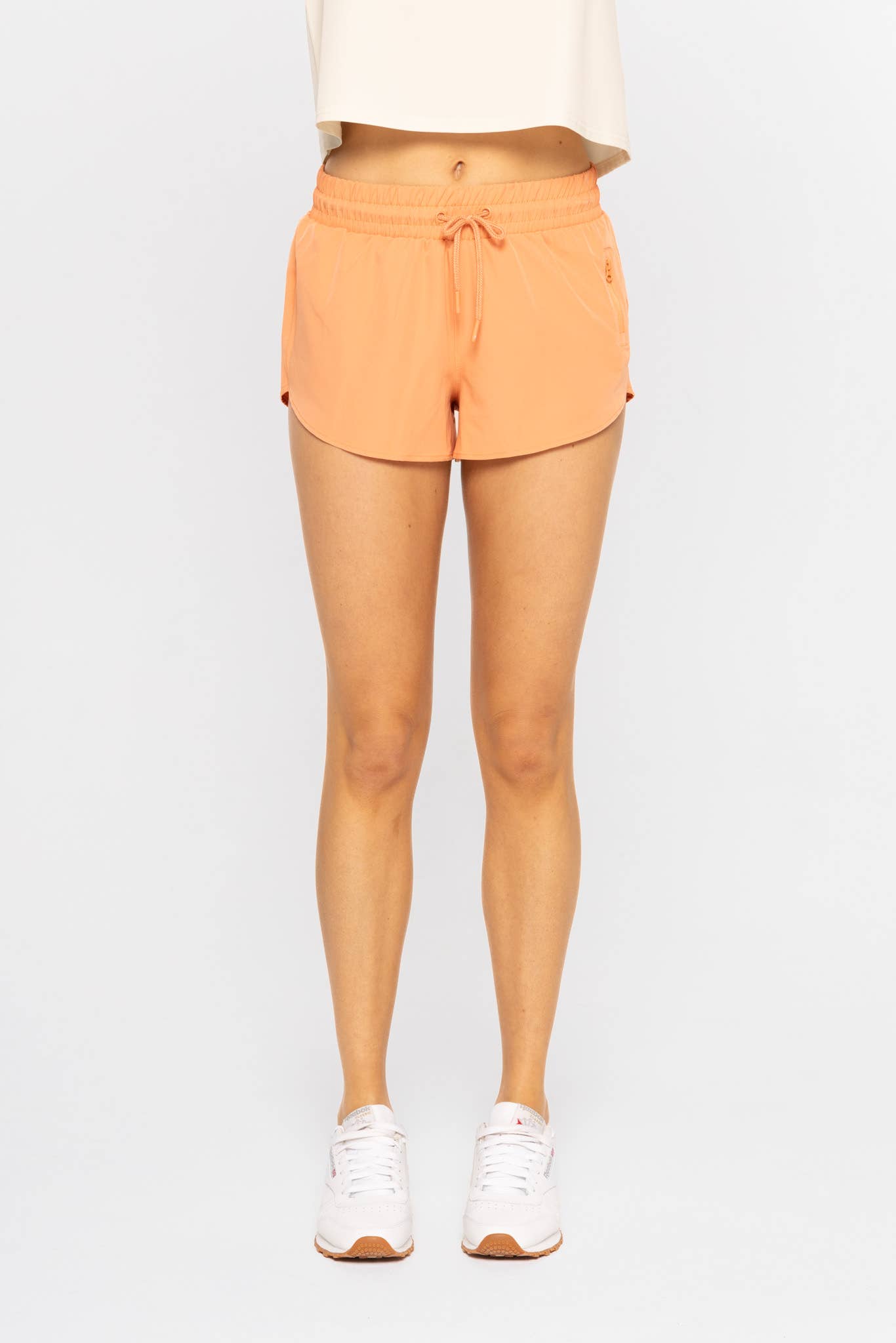 Chicease Drawcord Mini Shorts