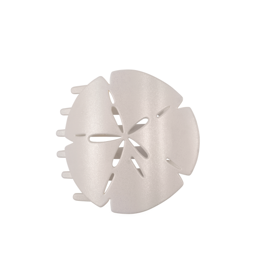 Sand Dollar | Large | Flat Shape Hair Clip