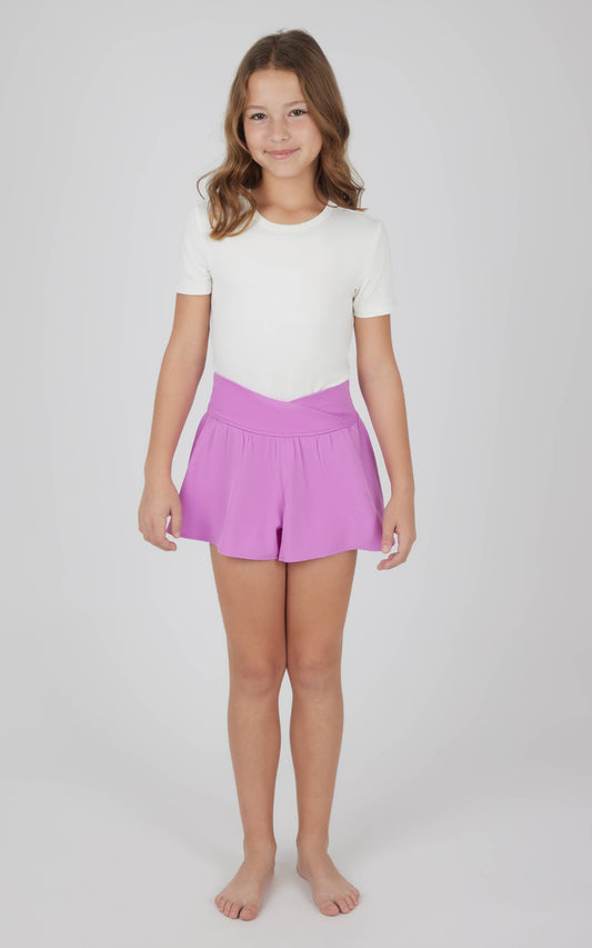 Girls Crossover Hybrid Short