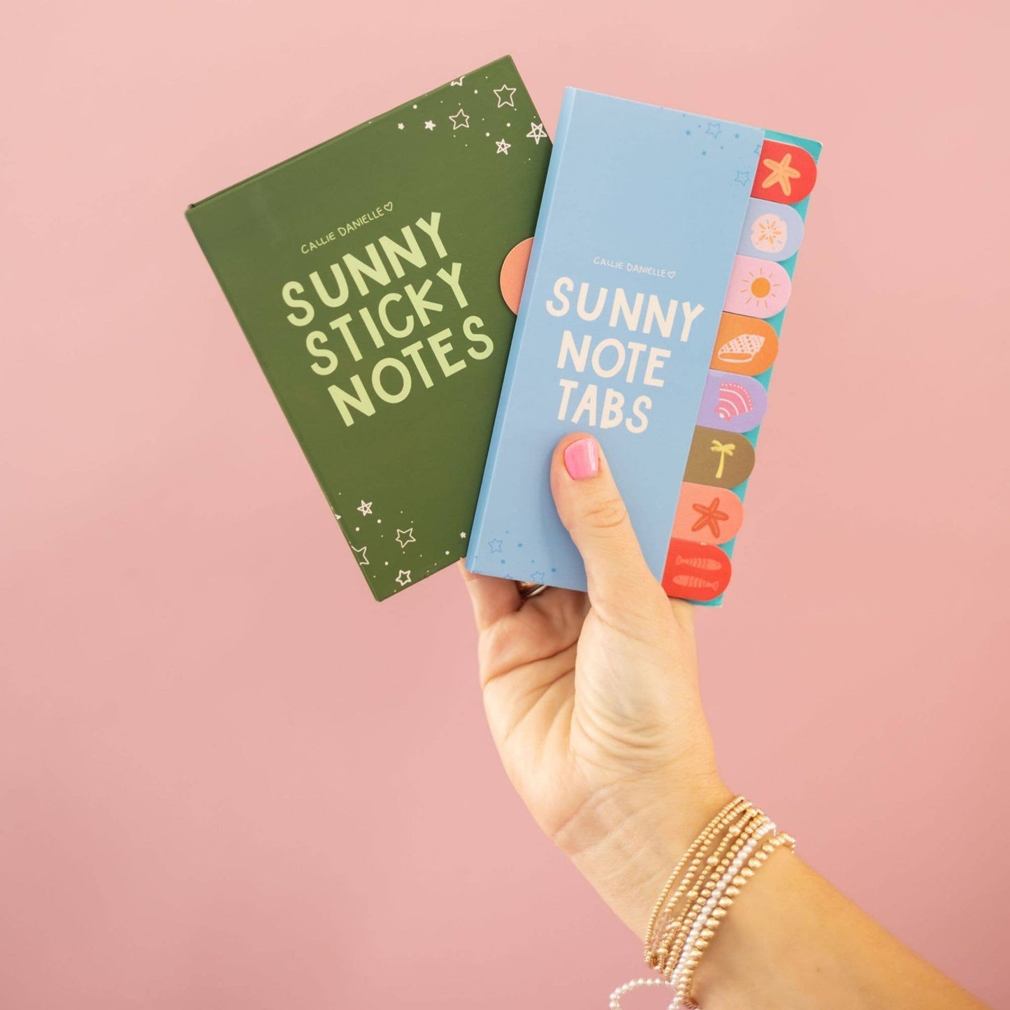 Sunny Beach & Coastal Sticky Note Tabs