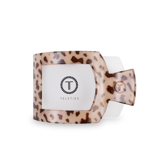 Blonde Tortoise | Medium | Flat Square Hair Clip