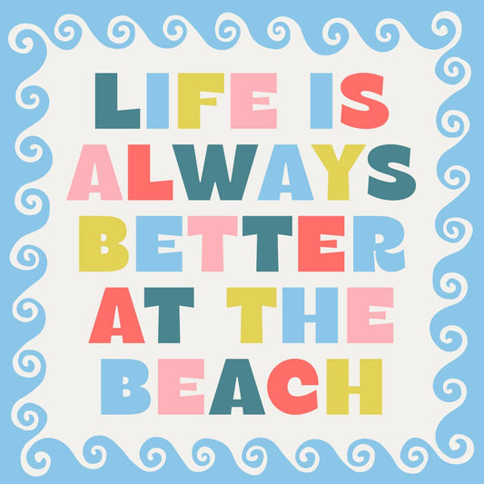 Funny Cocktail Napkins | Better At The Beach