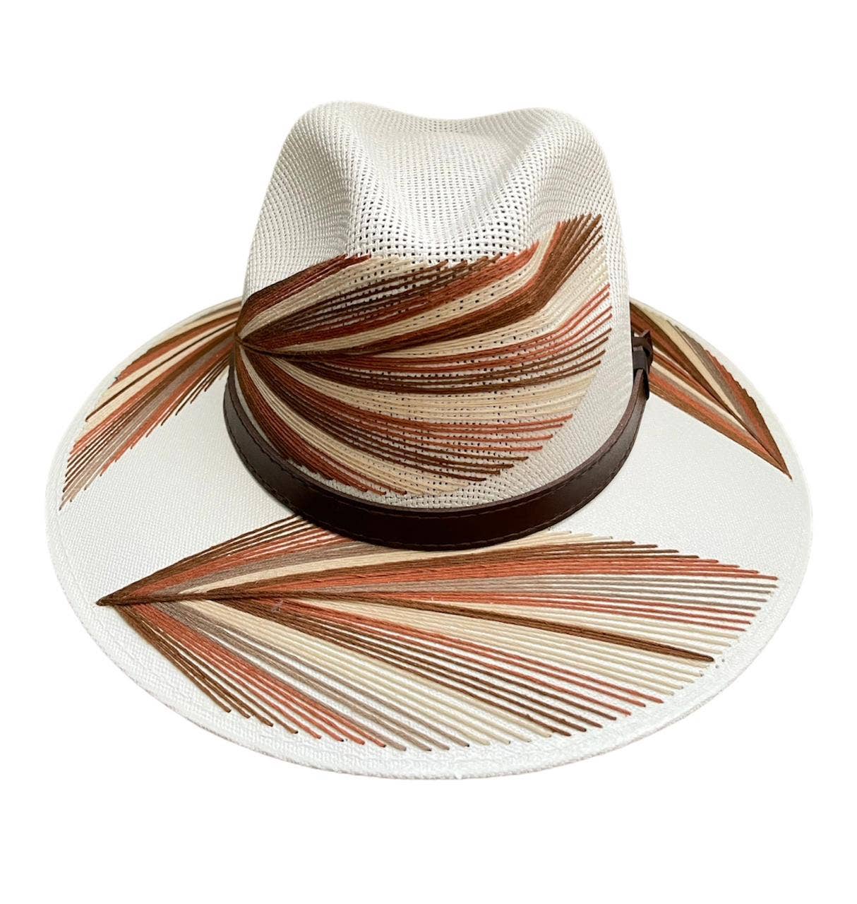 Pluma Embroidered Hat