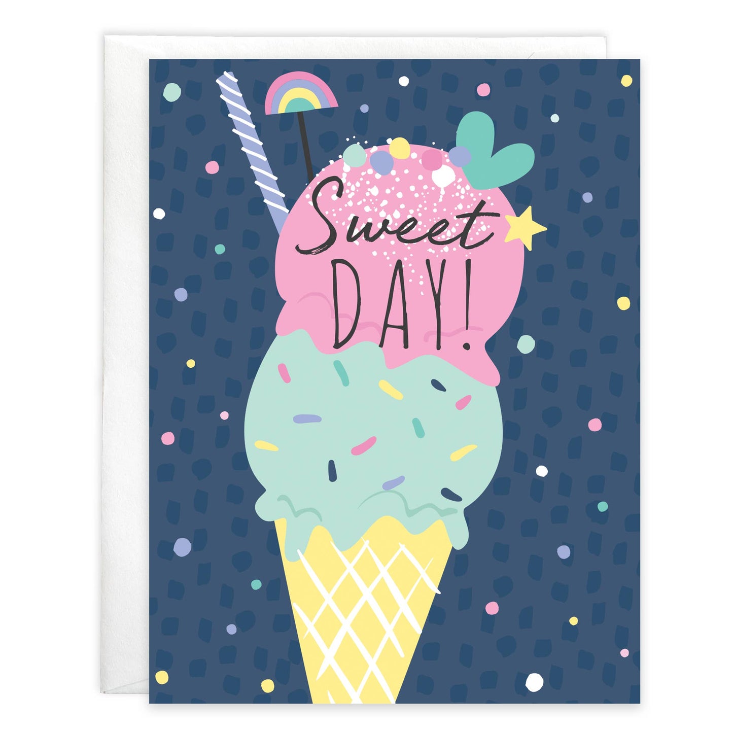 Birthday Greeting Card - Sweet Ice Cream