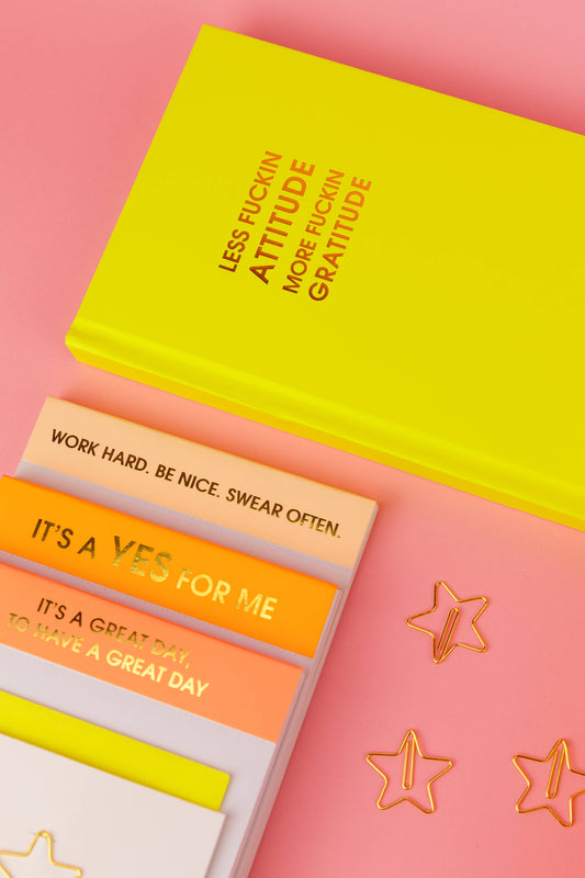 Less Attitude More Gratitude Journal