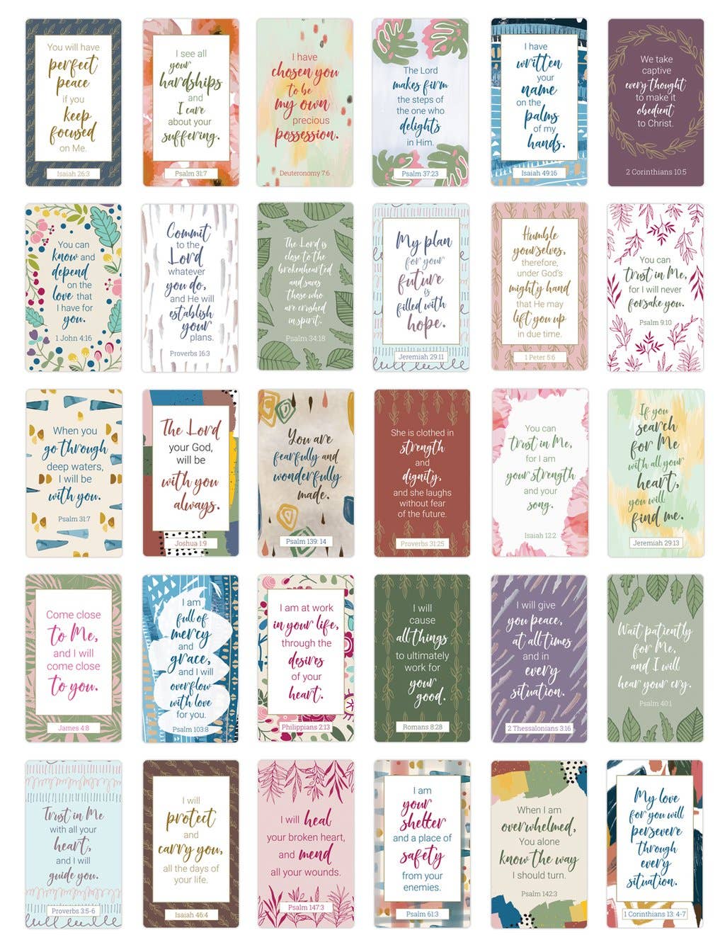 Writefully His Prayer Card Set
