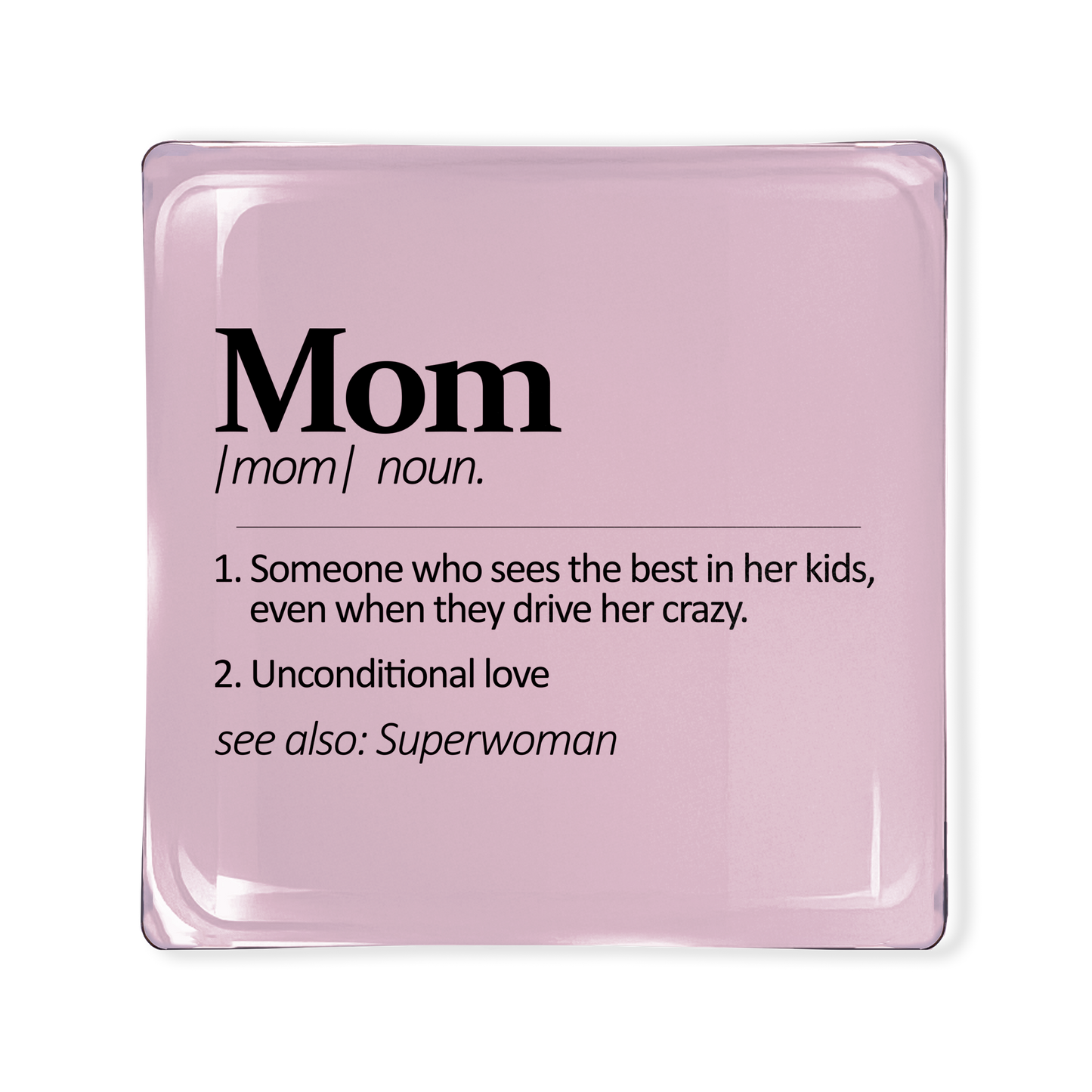 Glass Tray- Mom