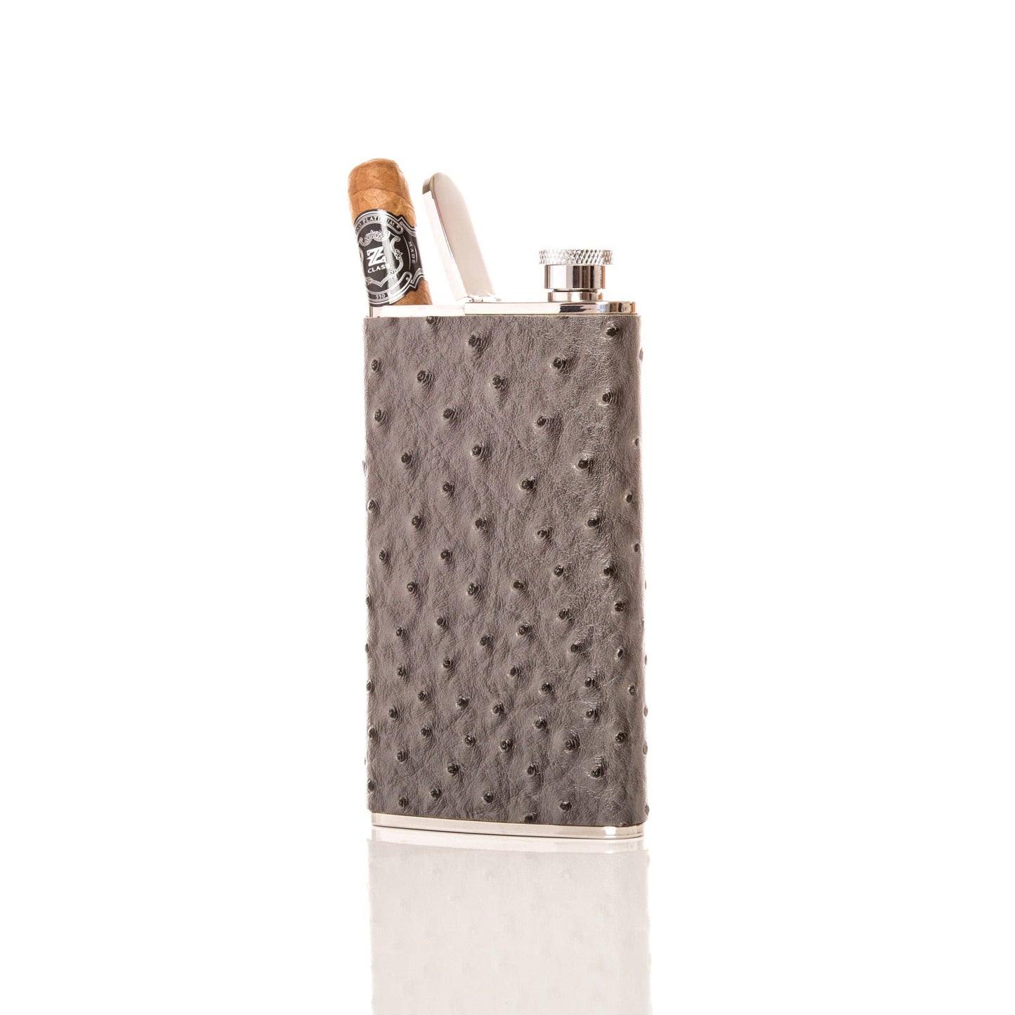 The Wingman Flask & Cigar Holder