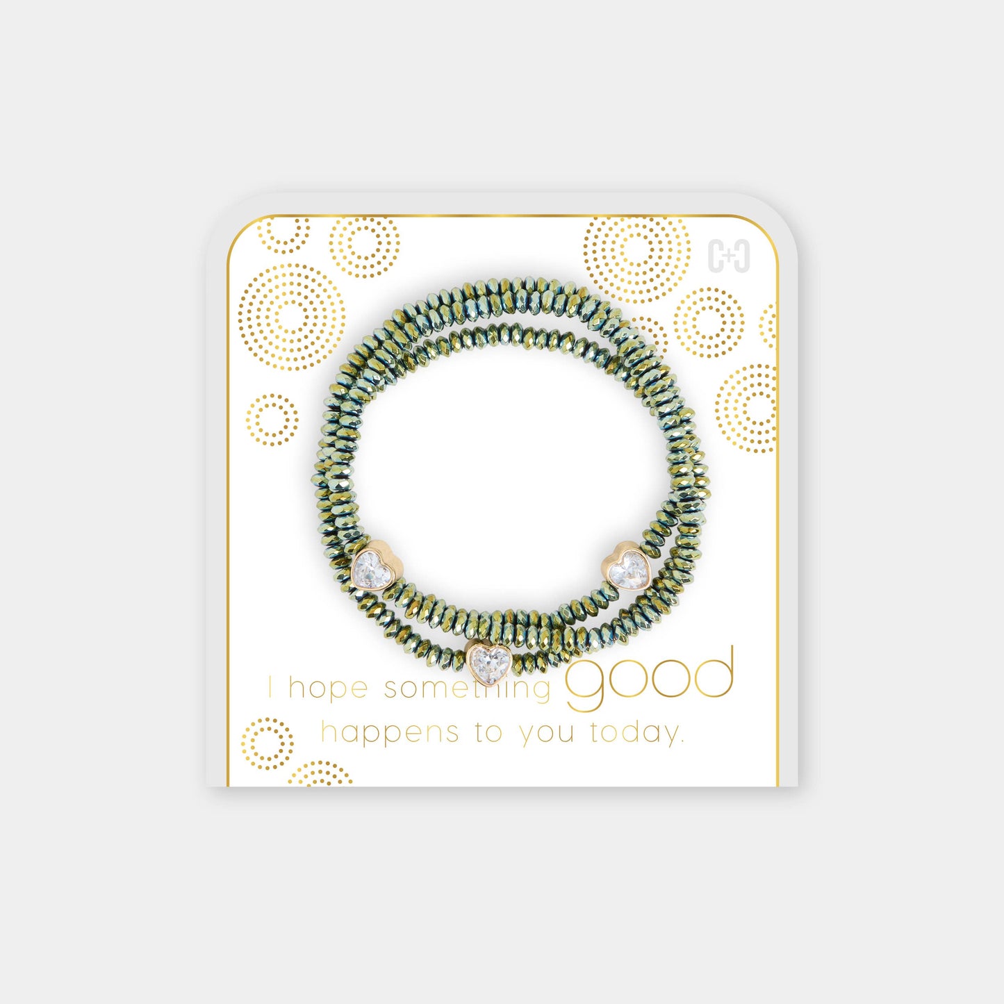 I Hope something Good happens to you Today Bracelet