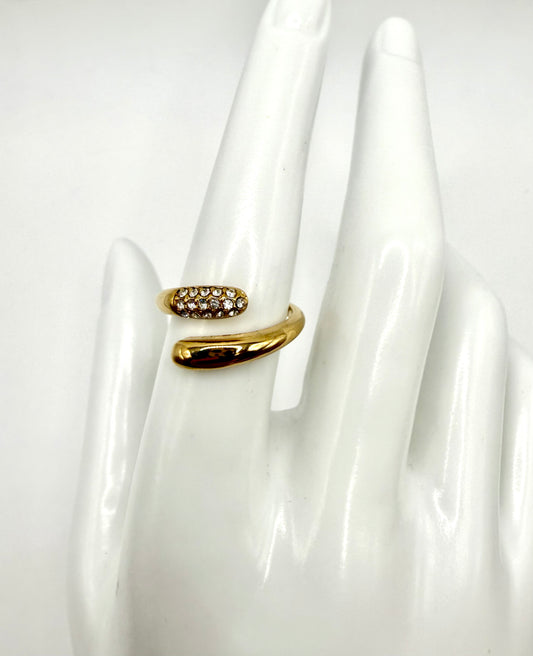 Mod CZ Adjustable Ring