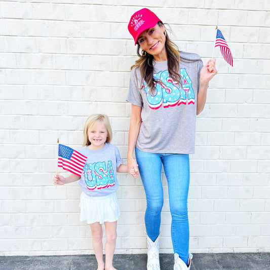 Grunge USA Poppy & Pine Youth & Adult Tee