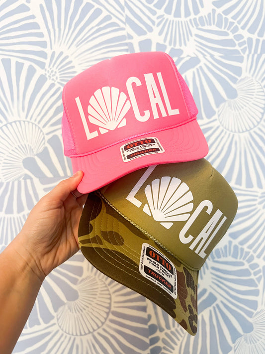 LOCAL Seashell Trucker Hat
