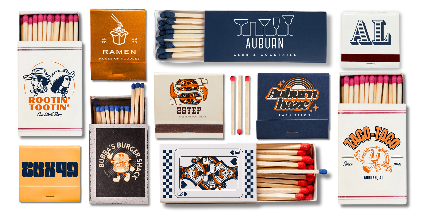 5.5x11 GAMEDAY AUBURN trinket tray insert set of 5