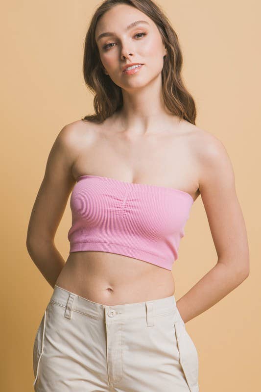 Seamless Crop Tube Top