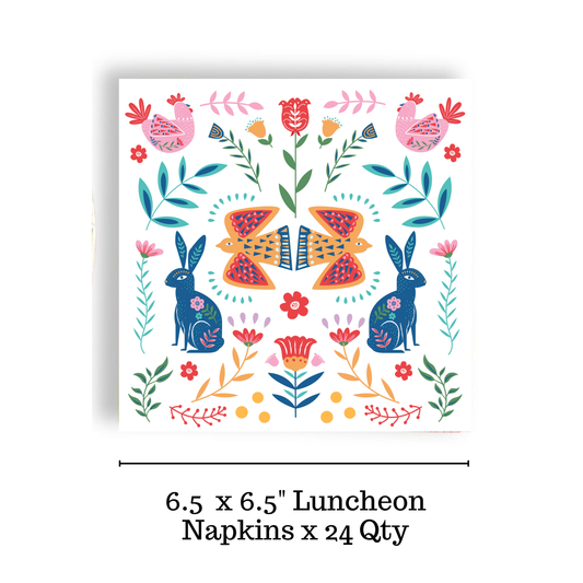 Whimsical Woodland 24ct Luncheon Napkin Separates (3 ply)