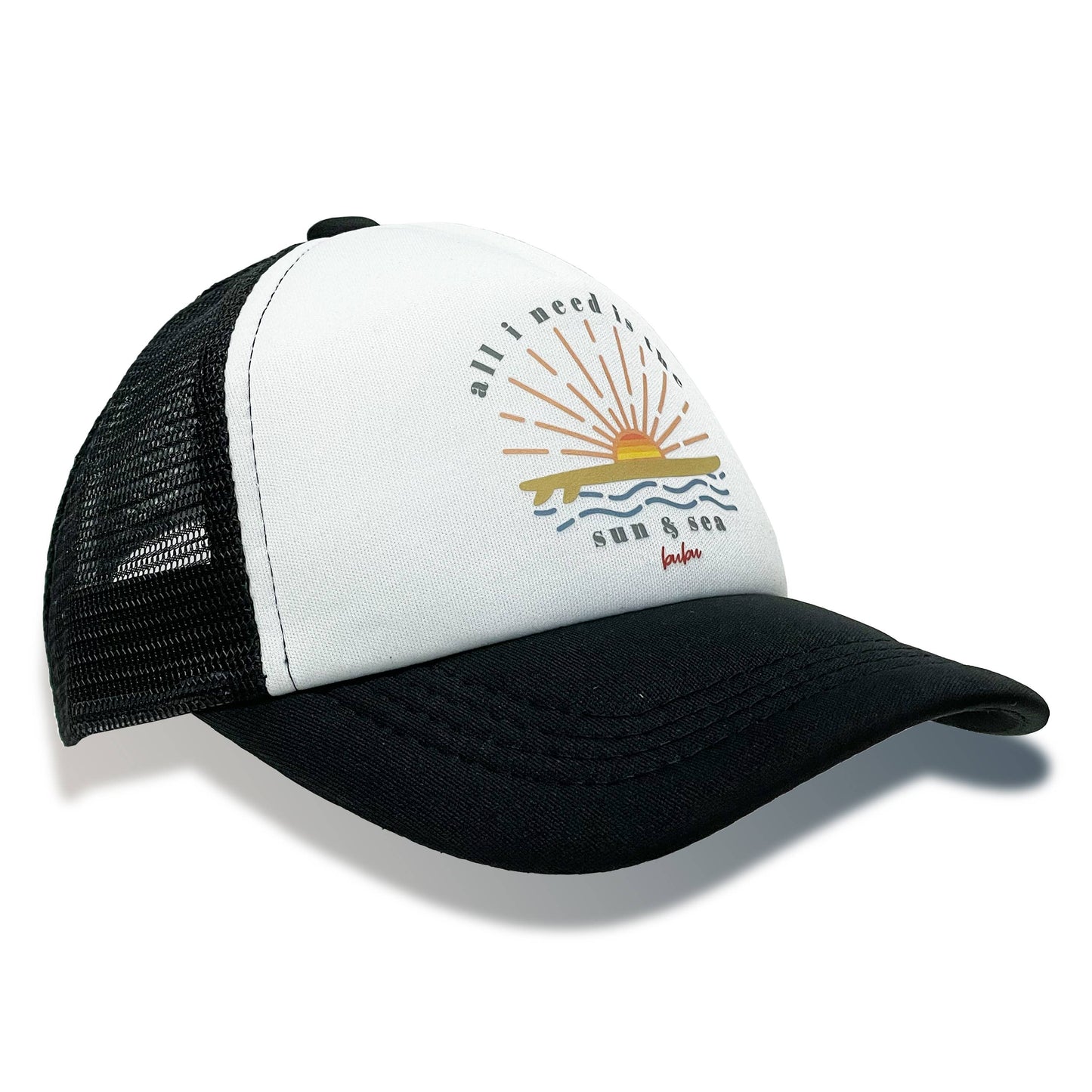 Sun & Sea Trucker Hat (multi color)