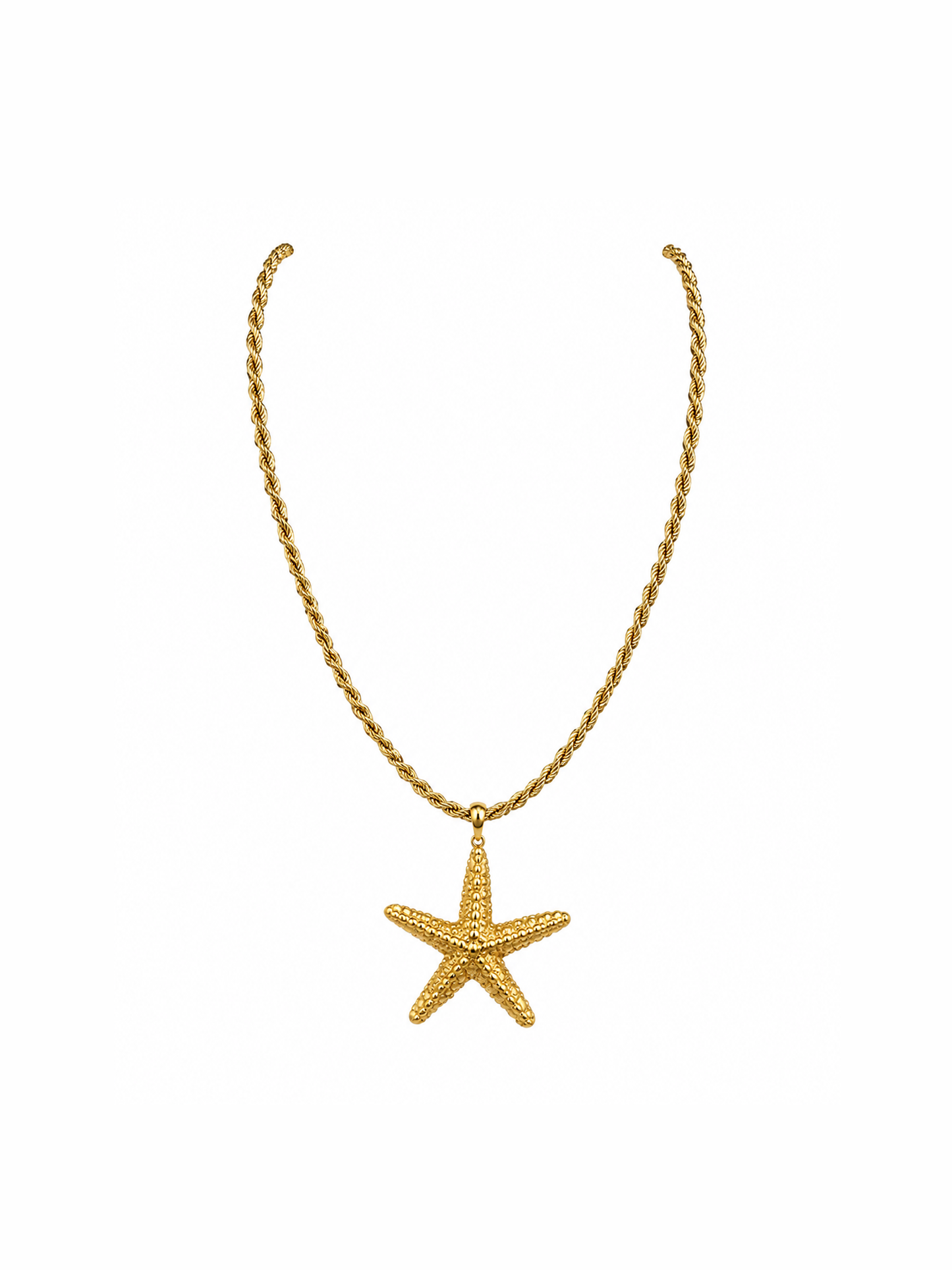 Corded Necklace - Gold